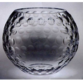 Raleigh Golf Rose Bowl - Lead Crystal (4 3/4"x6")